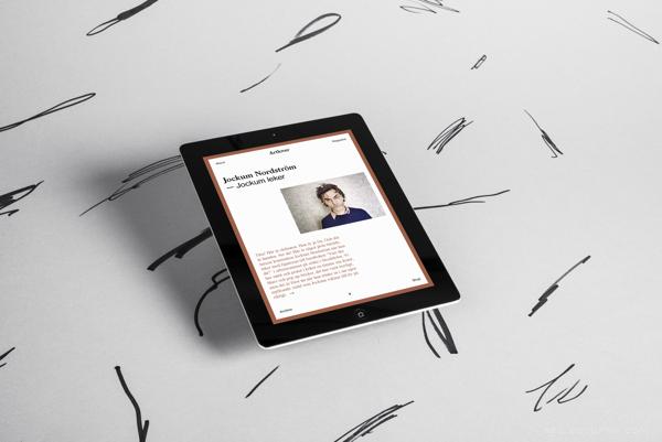 瑞典最大艺术杂志品牌Artlover网页设计品牌-Artlover重点描绘了艺术家,而不是艺术,采访瑞典当地的精英艺术---酷图编号2