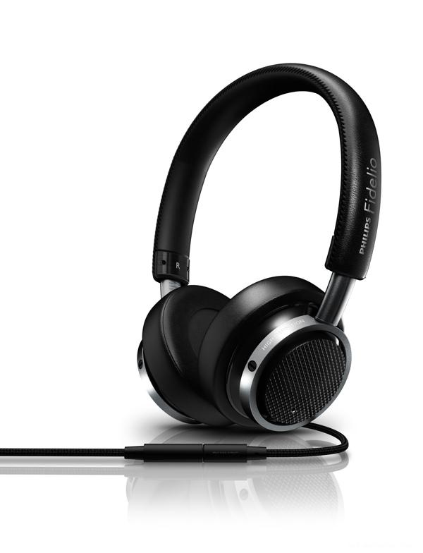 飞利浦头戴式皮革金属Fidelio M1音乐耳机设计---酷图编号3