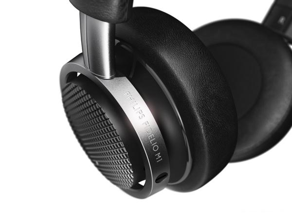 飞利浦头戴式皮革金属Fidelio M1音乐耳机设计---酷图编号2