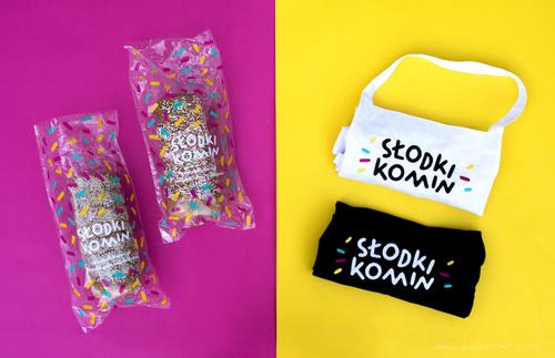 新鲜而醒目的匈牙利传统糕点Slodki Komin包装设计---酷图编号1