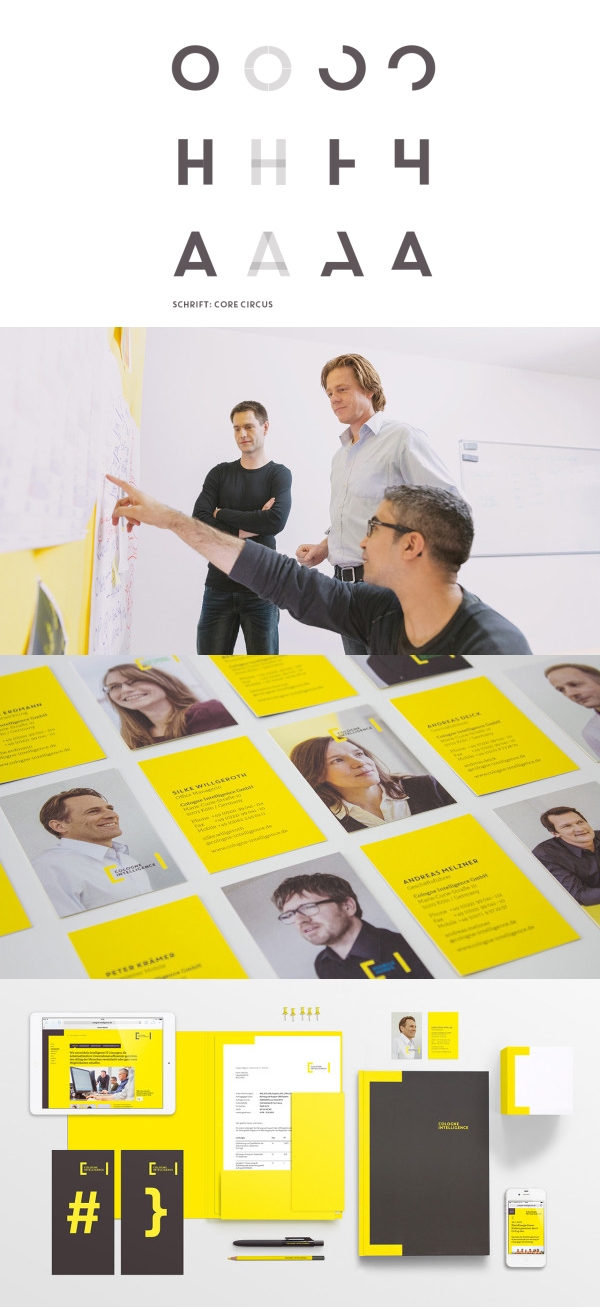 科隆IT软件咨询公司品牌宣传册设计图片