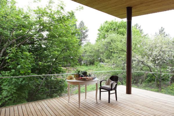 木屋-位于芬兰首都赫尔辛基郊区的三层建筑---酷图编号7