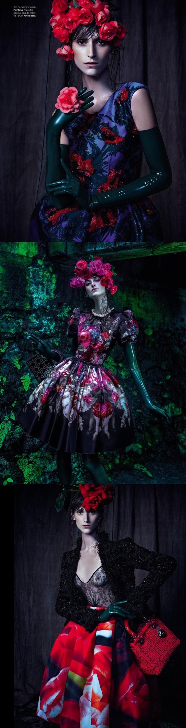 Vogue巴西-花园姑娘图片