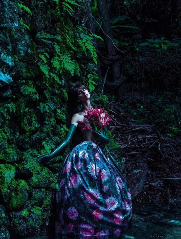 Vogue巴西-花园姑娘---酷图编号1