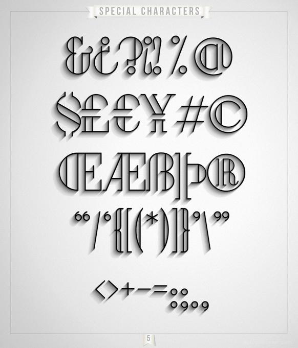 London-艺术字母排版设计---酷图编号5