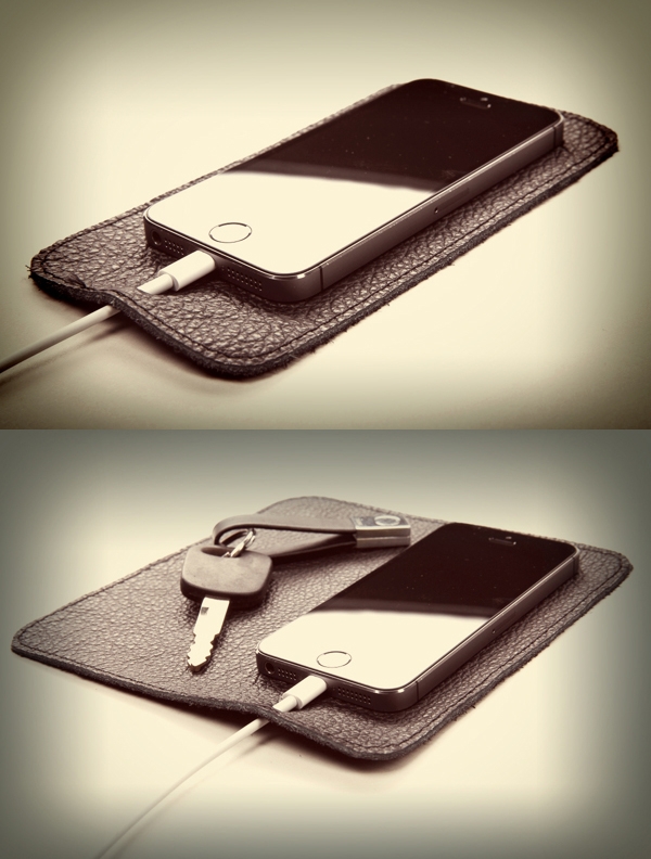 皮革iPhone皮套设计图片