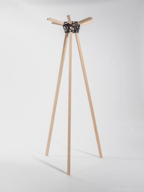 木质桌塑料连接器设计---酷图编号3