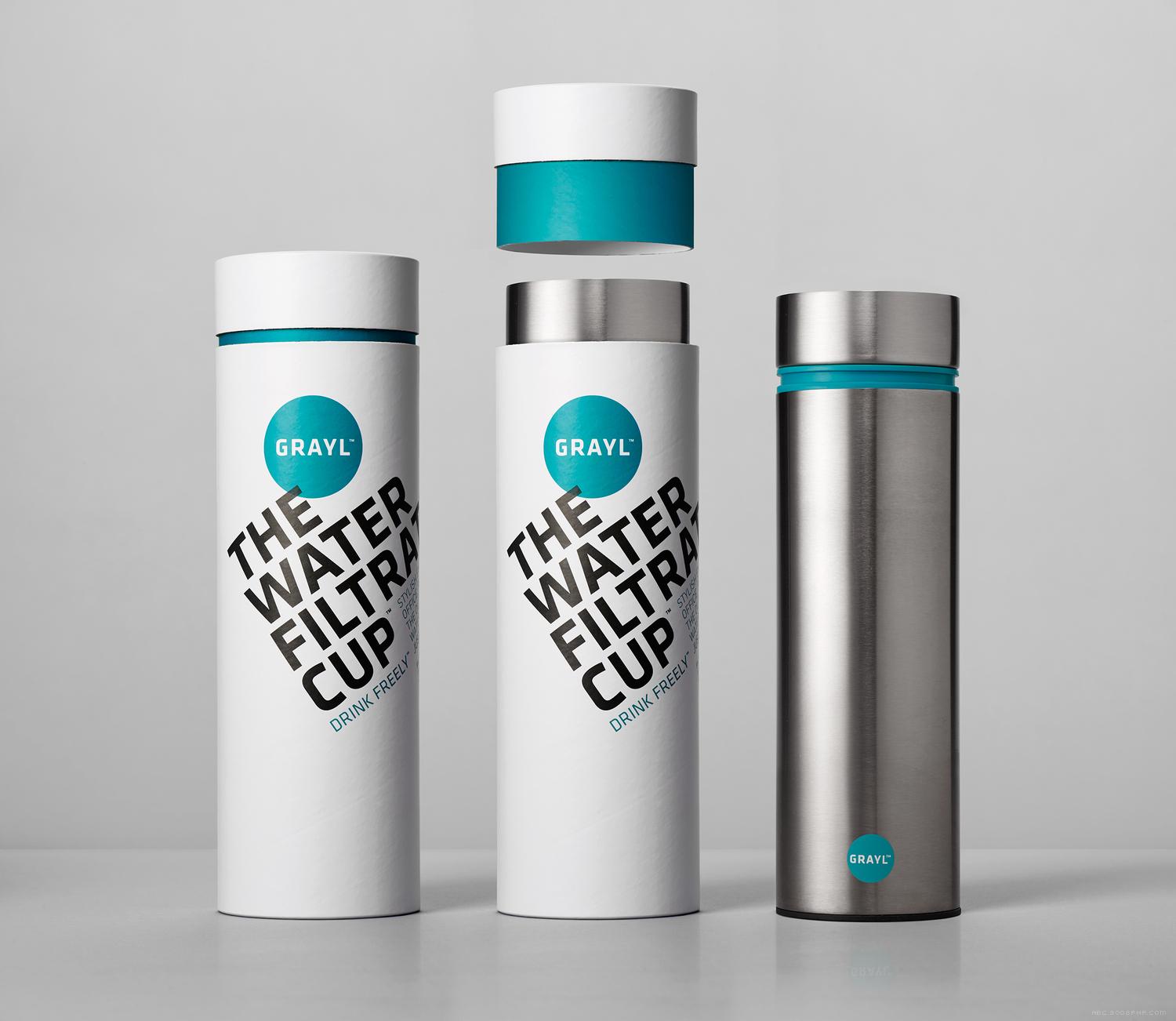 GRAYL过滤水杯包装设计-最初是为美国航空航天局去除化学物质,重金属和细菌研发设计---酷图编号3