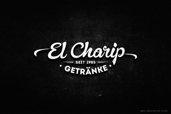 Lettering Logo徽标刻字设计---酷图编号3