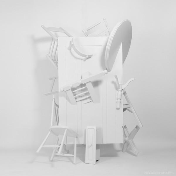 引发全球废物意识的设计-垃圾桶壁橱衣柜-荷兰设计师Marijke & Sander作品---酷图编号4