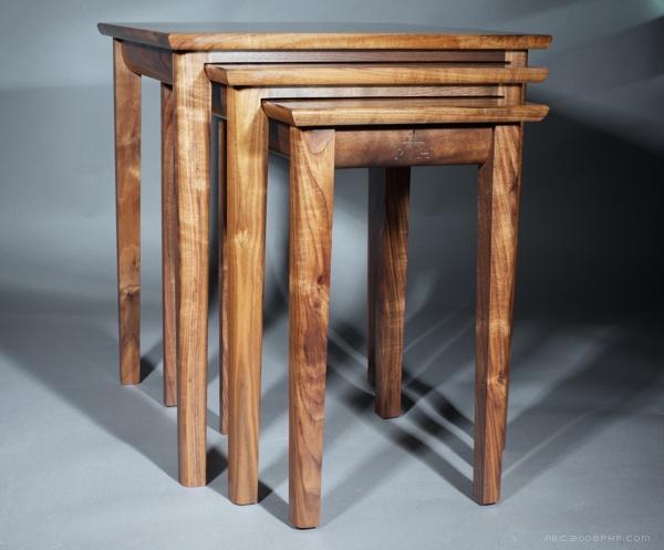 Motion贴面红木桌设计---酷图编号1