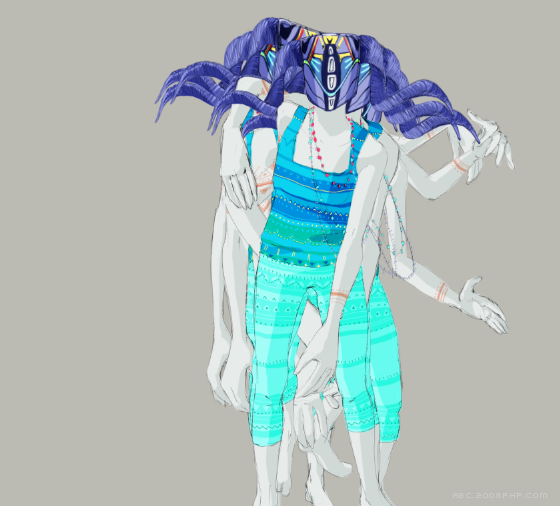 Baile人像插画---酷图编号9