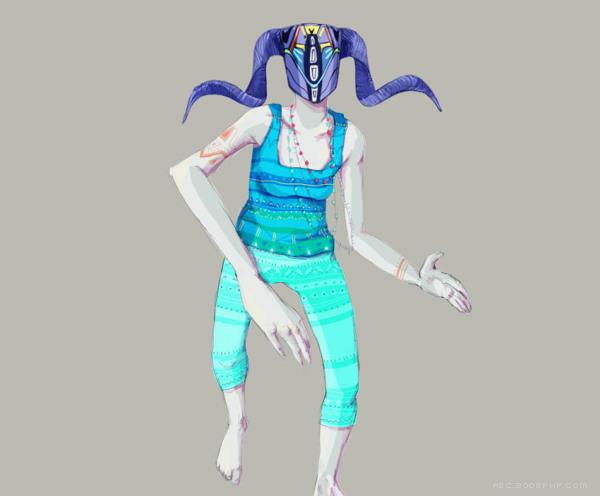 Baile人像插画---酷图编号8