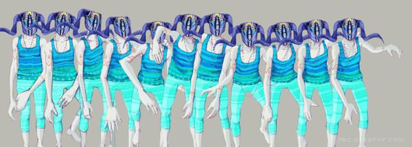 Baile人像插画---酷图编号7