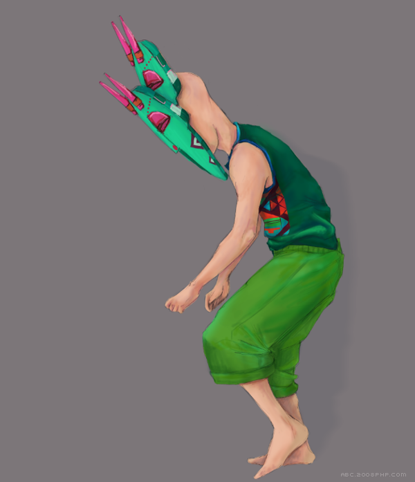 Baile人像插画---酷图编号6