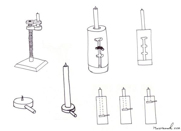 一个可调节的烛台-俄罗斯设计师Yaroslav Misonzhnikov作品-木制杆可升高与降低。灵感来自于一个不寻常的设备---酷图编号4