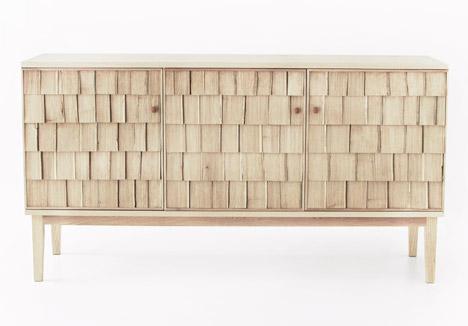 板条椅子,茶几和凳子,以及摇橱柜和餐具柜-英国设计师塞巴斯蒂安考克斯作品---酷图编号1094375