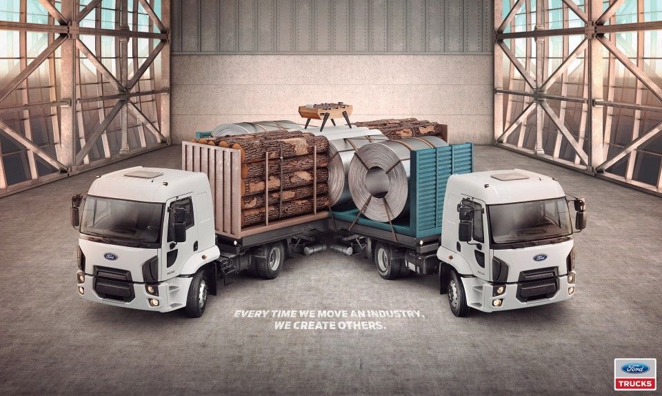 2014福特汽车平面广告图片