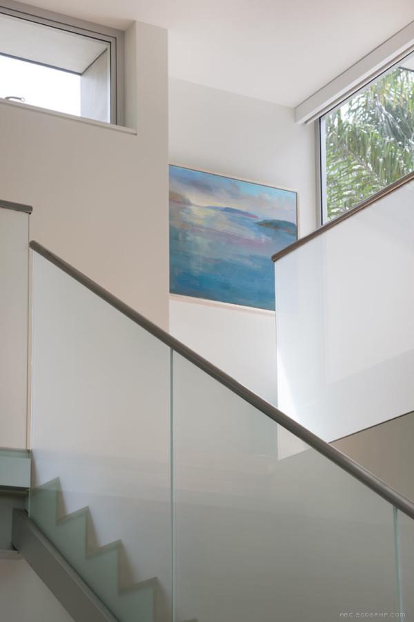 零能源的房子-在加利福尼亚圣塔莫妮卡,两层楼高,里面还有一间小画廊---酷图编号6