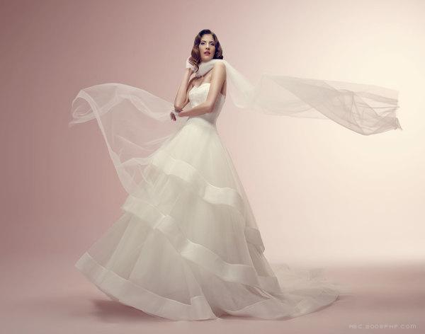 Alessandra Rinaudo-时尚婚纱礼服时装秀---酷图编号2