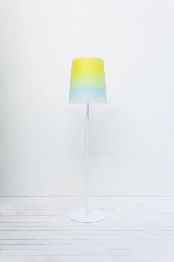 一个独特的花盆灯具-自下而上比较轻,每个边界是手工完成---酷图编号2