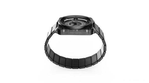 99-PE ™-黑色半透明聚合物手表设计---酷图编号2