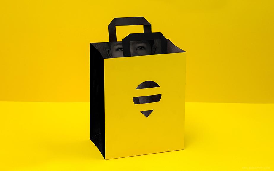 Fundación Capital时尚黄黑品牌设计---酷图编号6