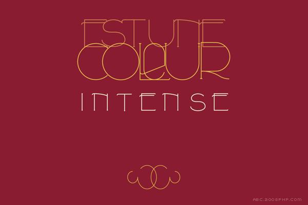 Hyperfuente/Etager纤细英文字体设计---酷图编号2