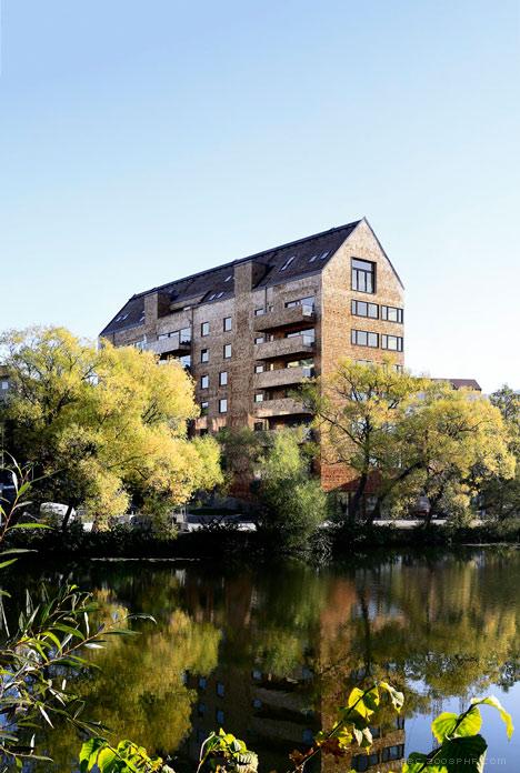 木头公寓-斯德哥尔摩郊区一个八层的住宅建筑构,包括31个公寓,大小不等---酷图编号1