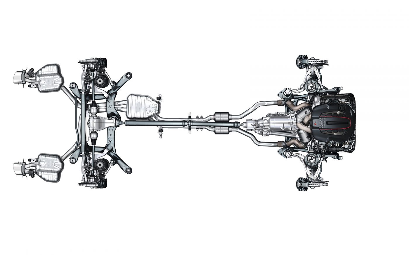 AUDI奥迪RS7汽车-车架壁纸图片