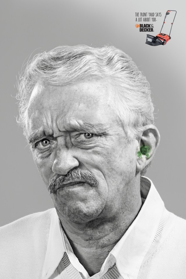 Black&Decker百得园林工具平面广告图片