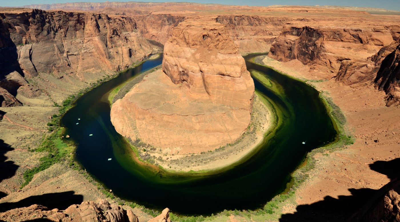 壮观的马蹄湾图片