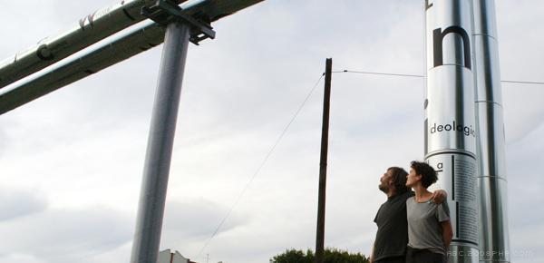 金属水管字母字体设计---酷图编号2