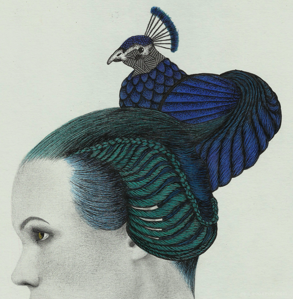 动物头人像插画---酷图编号3