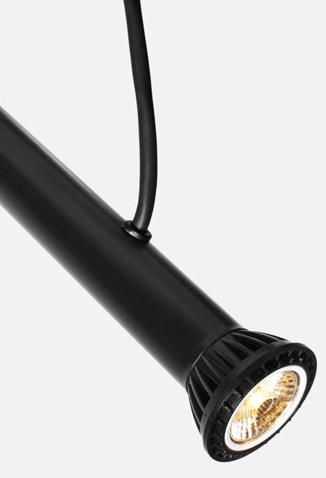 火炬吊灯-悬挂在天花板上,看起来像一个手电筒-来自比利时Quentin de设计师作品---酷图编号9