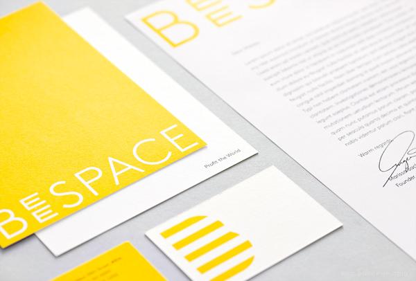 Beespace-非营利孵化器企业品牌标志设计---酷图编号8