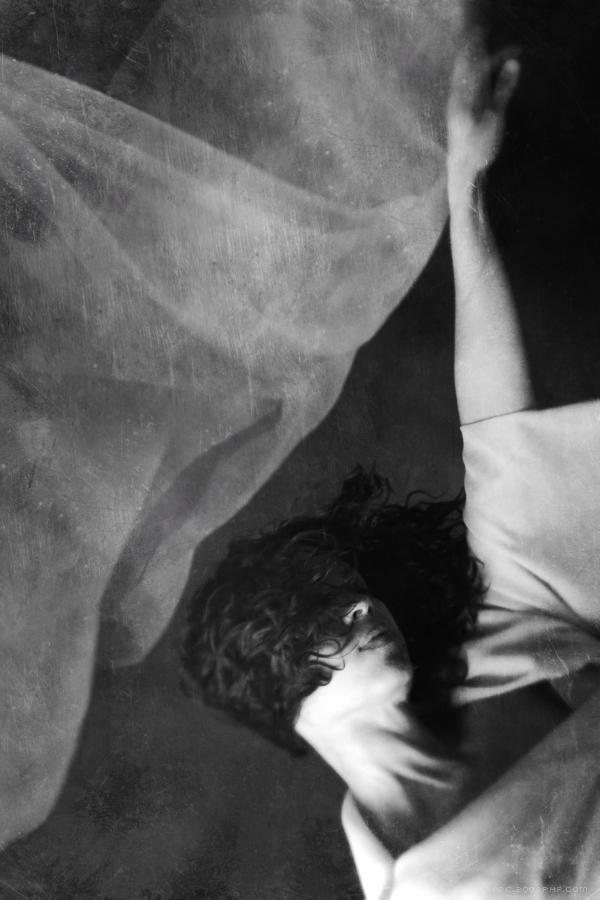 约瑟芬-黑白“舞者”人像---酷图编号7