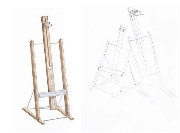 Easels木质画架设计---酷图编号8