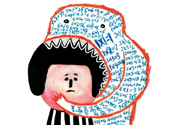 塞豆窿心事-儿童插画---酷图编号4