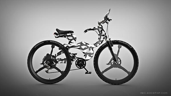 Mikecycle-迈克尔乔丹启发的概念自行车---酷图编号4