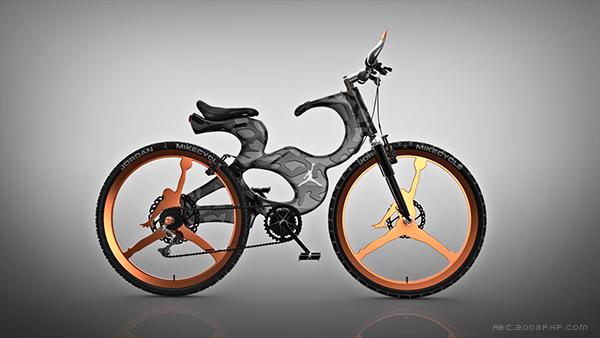 Mikecycle-迈克尔乔丹启发的概念自行车---酷图编号1