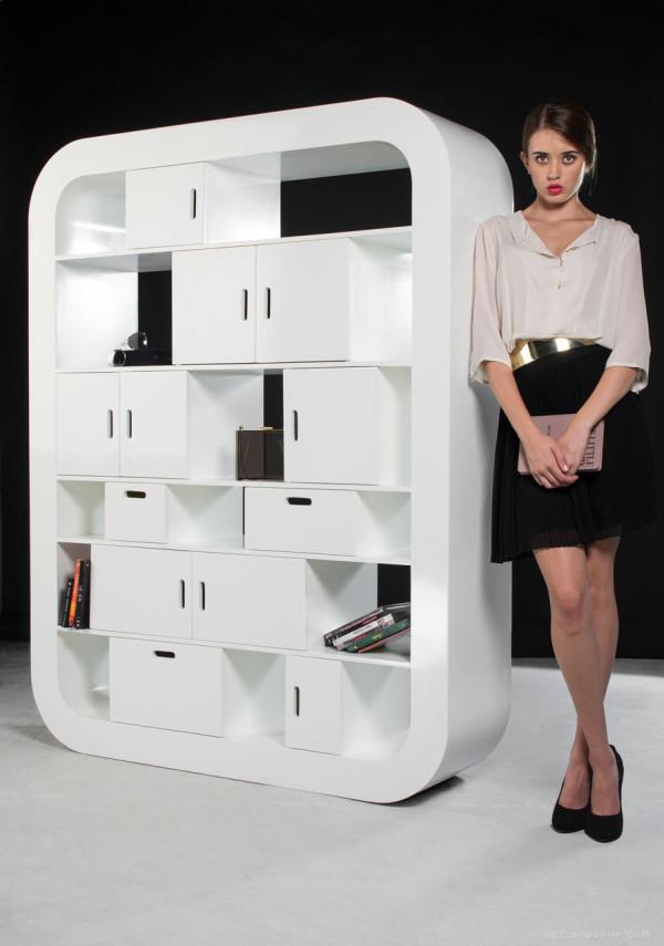 Signalement手工制作的立体魔方抽屉橱柜家具-丹麦设计师Peter Christian作品---酷图编号1104839