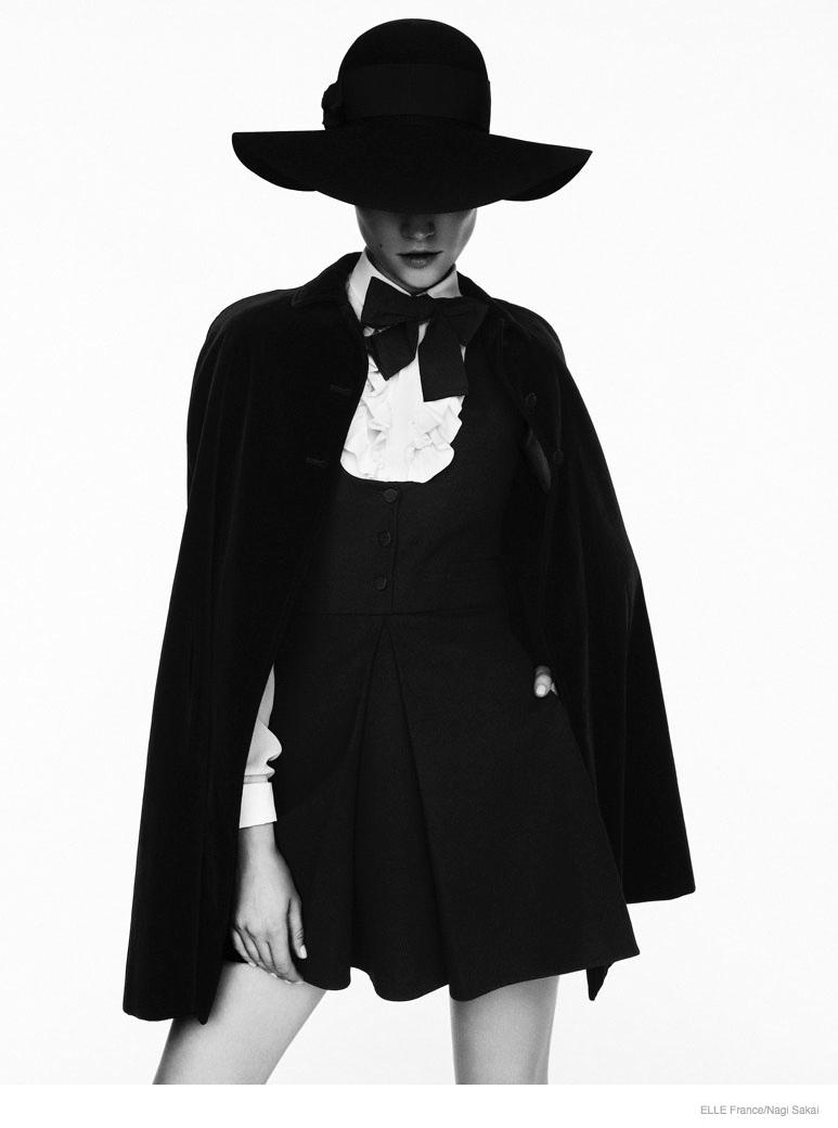 波兰美女KASIA Struss-ELLE世界时装之苑法国秋季藏品专刊---酷图编号27