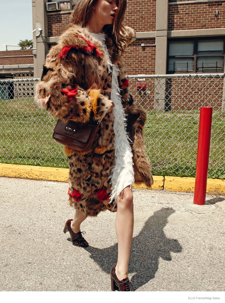 波兰美女KASIA Struss-ELLE世界时装之苑法国秋季藏品专刊---酷图编号11