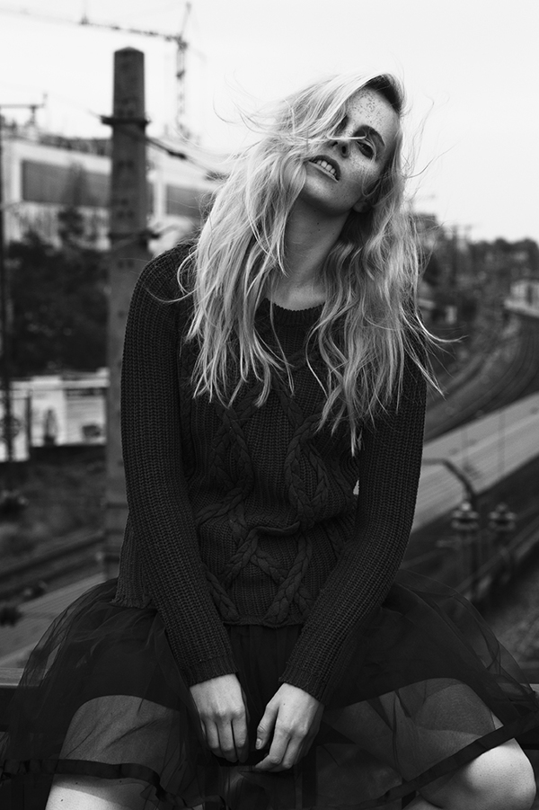 Urban Editorial-黑白女性人像---酷图编号7