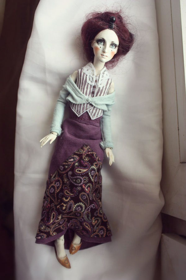 Doll#5 part-盘发成熟女性娃娃玩具设计---酷图编号11