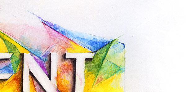 DERWENT-水溶性铅笔素描豹插画---酷图编号25