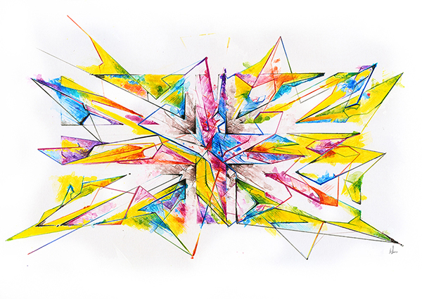 DERWENT-水溶性铅笔素描豹插画---酷图编号18