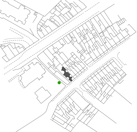 凹槽外壁双钢琴房屋-这所房子在埃克塞特,框架花园两侧,营造出一系列扩张和收缩的空间节奏---酷图编号27