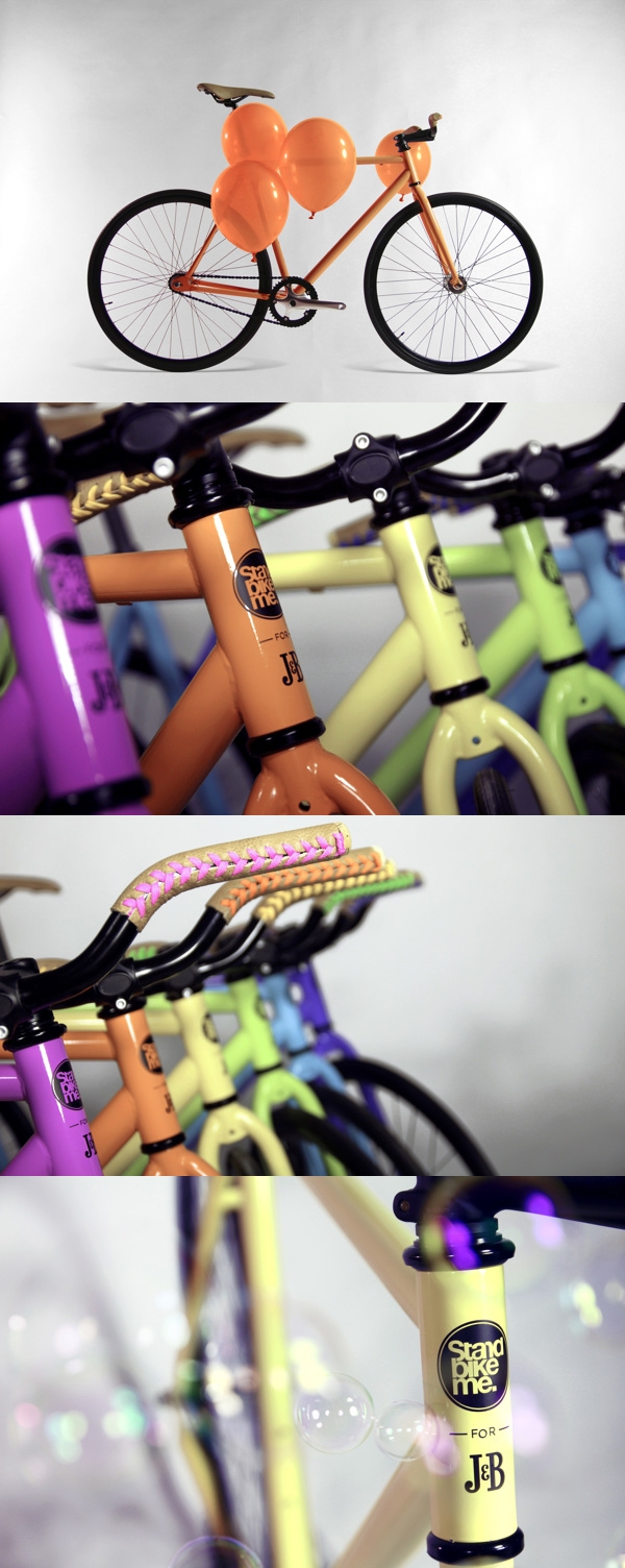 Standbikeme的五彩自行车设计图片
